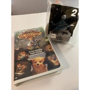 Disney's The Country Bears VHS 2002 W/ McDonald’s Big AL Bear New In Plastic